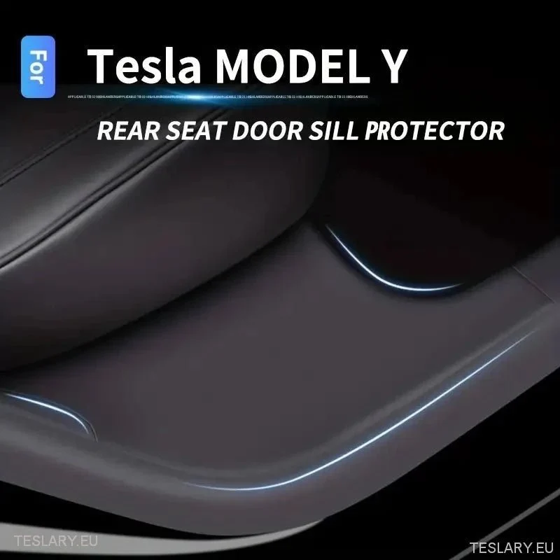 Tesla y hátsó ajtó műanyag védelmi küszöbök (2 darab)