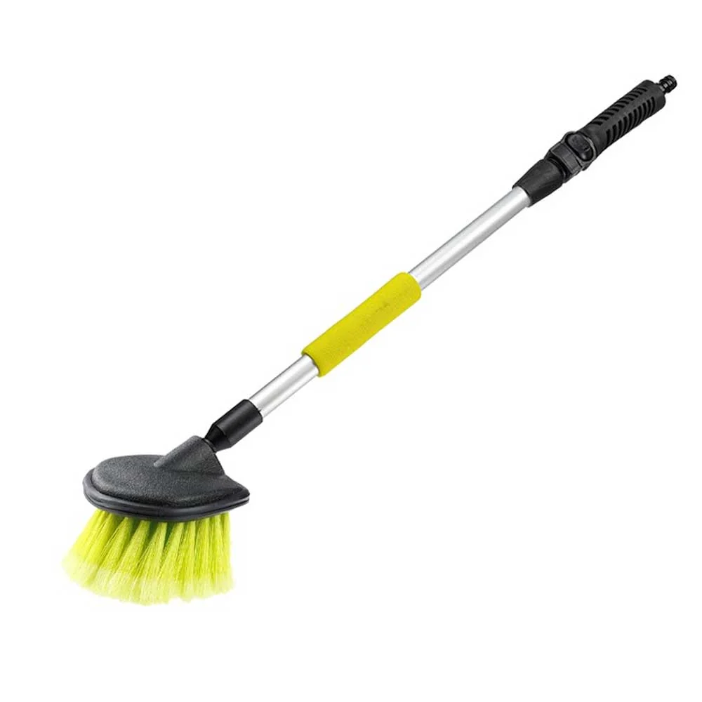 Átfolyós mosókefe 50 cm nyéllel és szeleppel – 12x11 cm