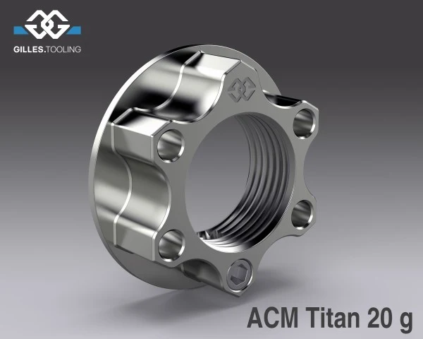 Biztonsági tengelyanya ACM titán M24X1,5