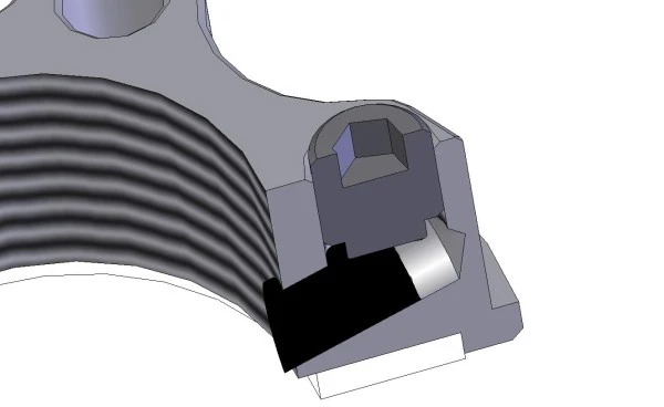 felső villás anya ACMA alumínium M28X1,0 - BMW, HP 4, K10 (2012 - 2015); BMW, M 1000 R, SM99 (2022 - 2024 ); BMW, M 1000 R...