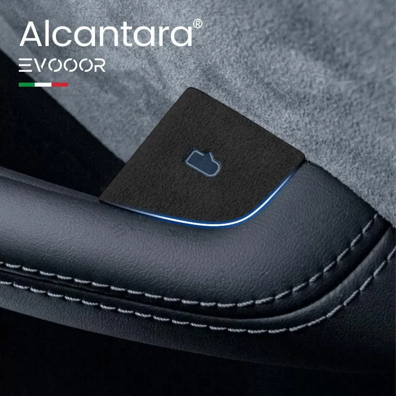 2024+ Model 3 Highland Alcantara ajtógomb-kapcsoló fedél 4 db Tesla