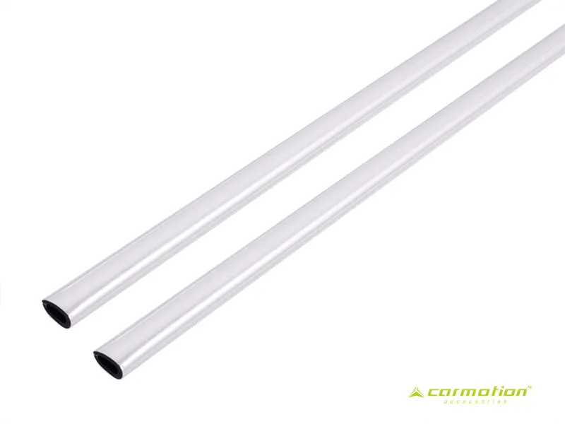 Ajtóperem ütközők, 65 cm, króm, 2 db