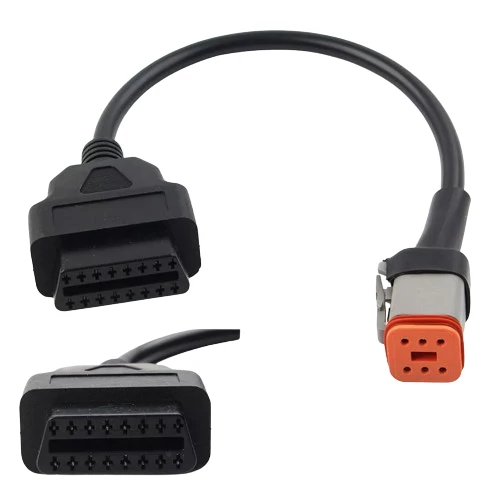Harley Davidson 6 pines átalakító OBD2 kábel adapetr