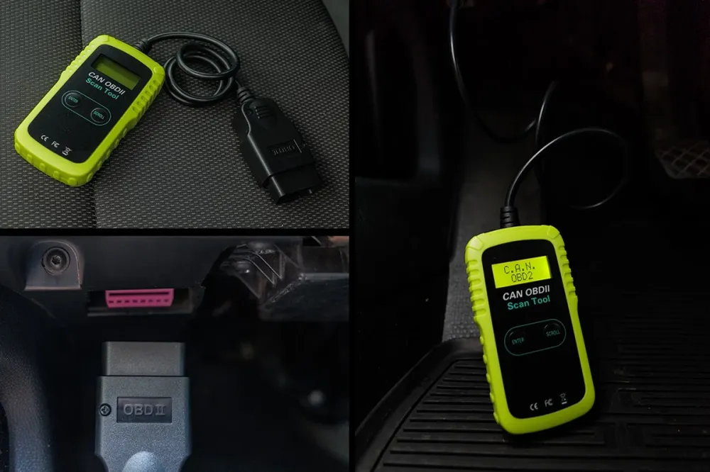 Hibakód olvasó - OBD II EOBD diagnosztikai teszter