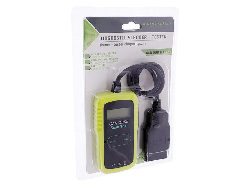 Hibakód olvasó - OBD II EOBD diagnosztikai teszter