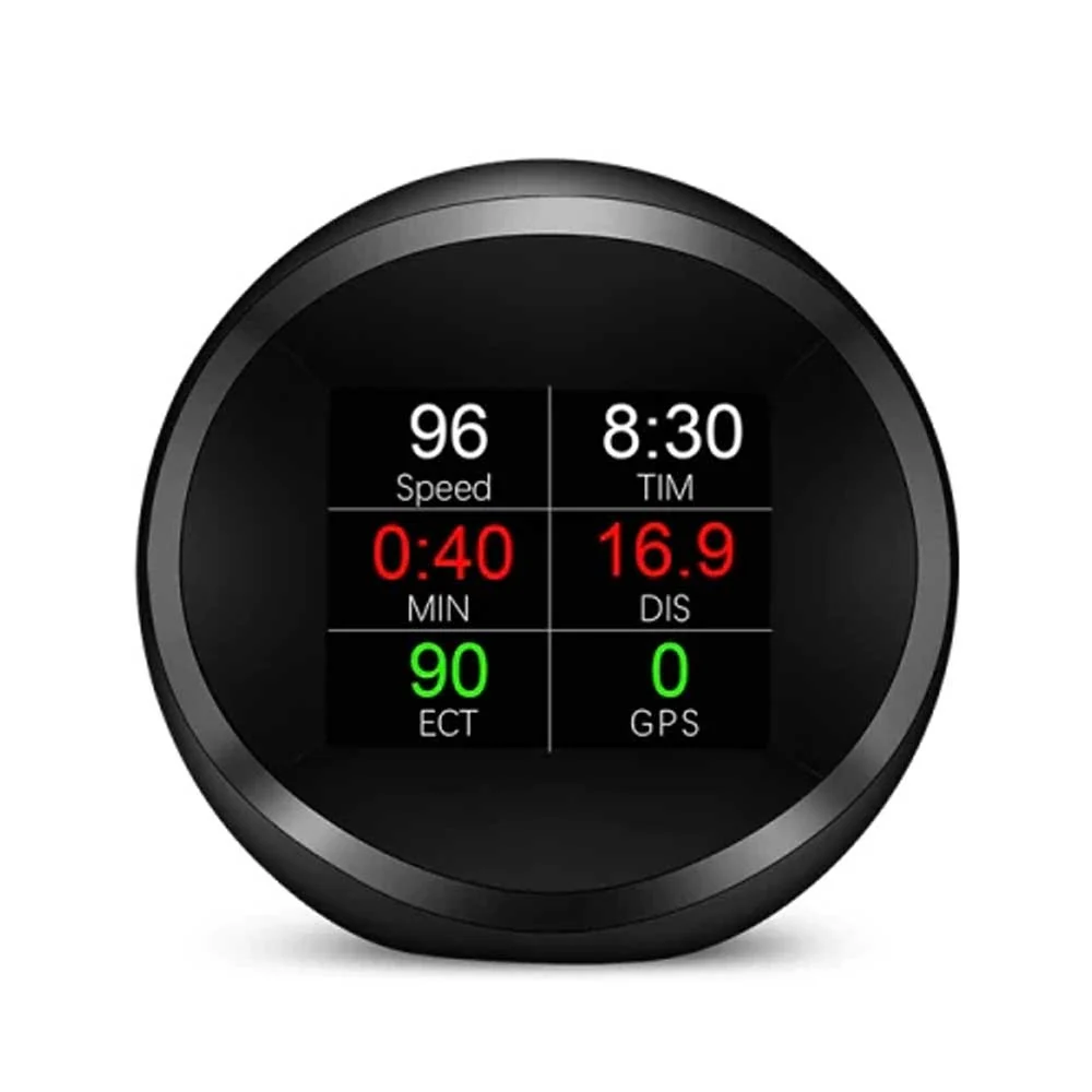 HUD P11 OBD2+GPS Head Up Display mérőeszköz