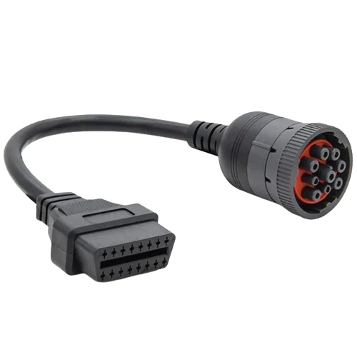 J1939 9 pines Adapter OBD2 kábel Cummins teherautóhoz