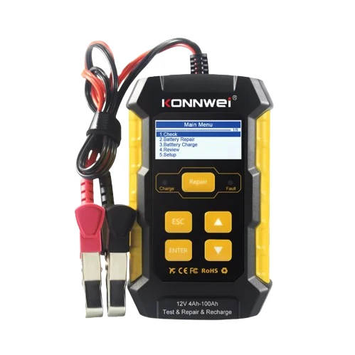 KONNWEI KW510 akkumulátor teszter 12V