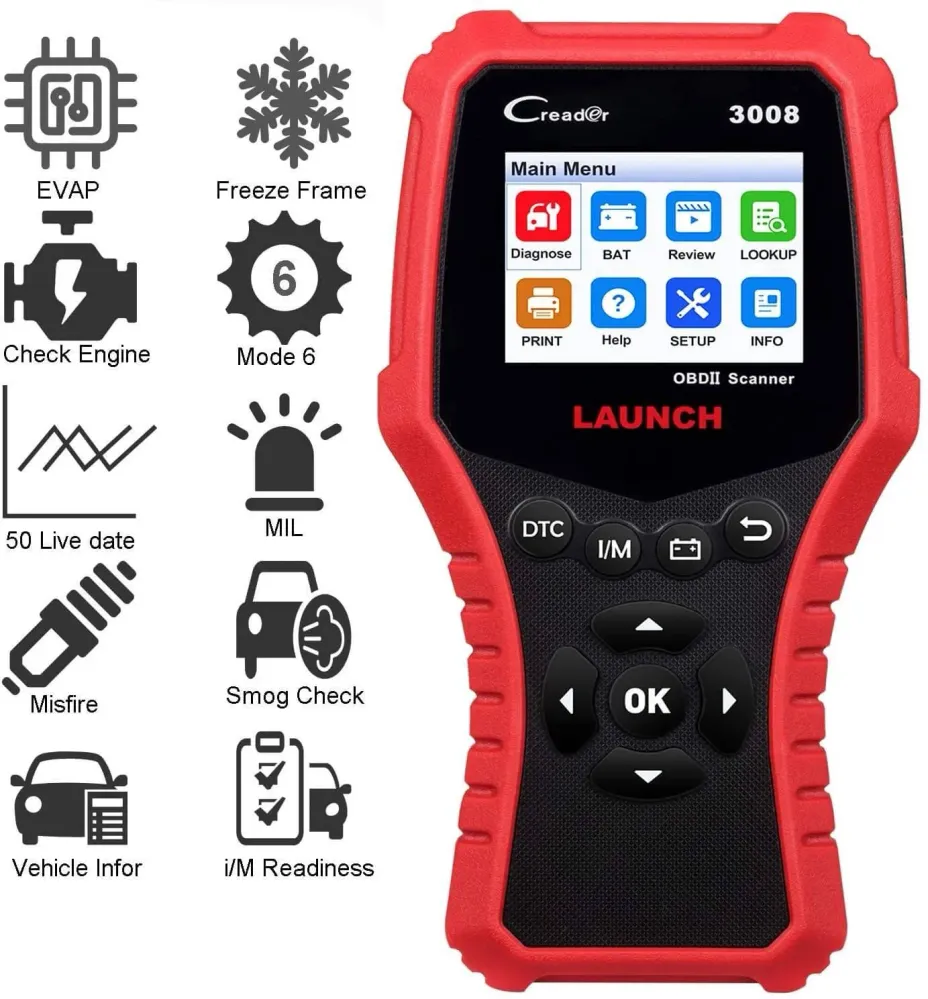 Launch Creader 3008 kézi hibakód olvasó