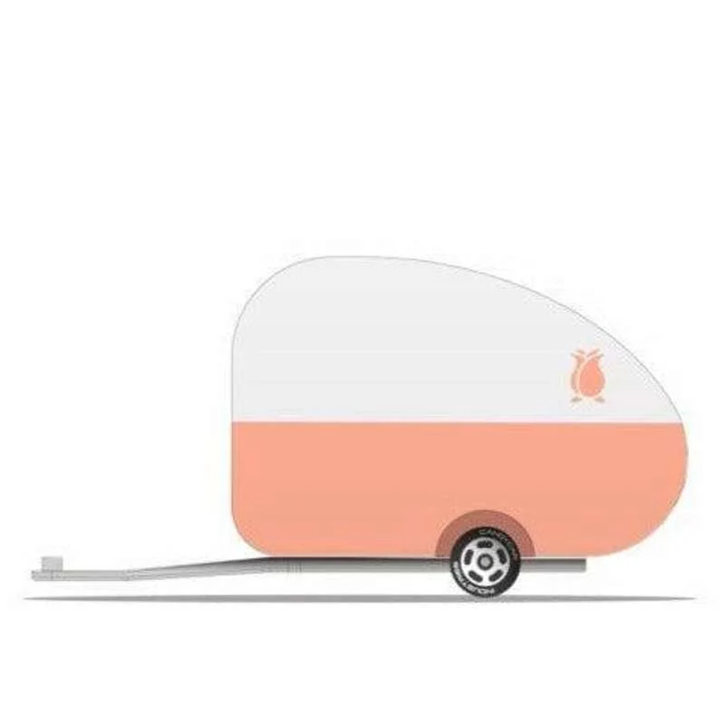 Candylab Toys Candycar - rózsabimbó lakókocsi