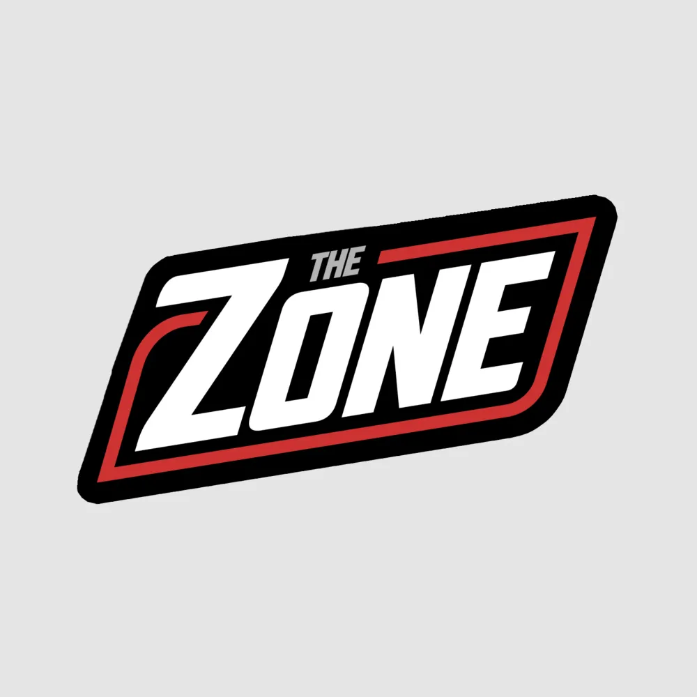 Zone - Nagy méretű fekete autómatrica
