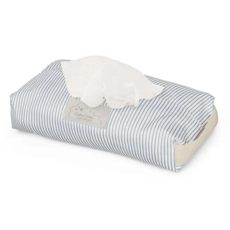 Cam Cam Copenhagen Szalvétatok - GOTS - Ikonikus csíkok kék