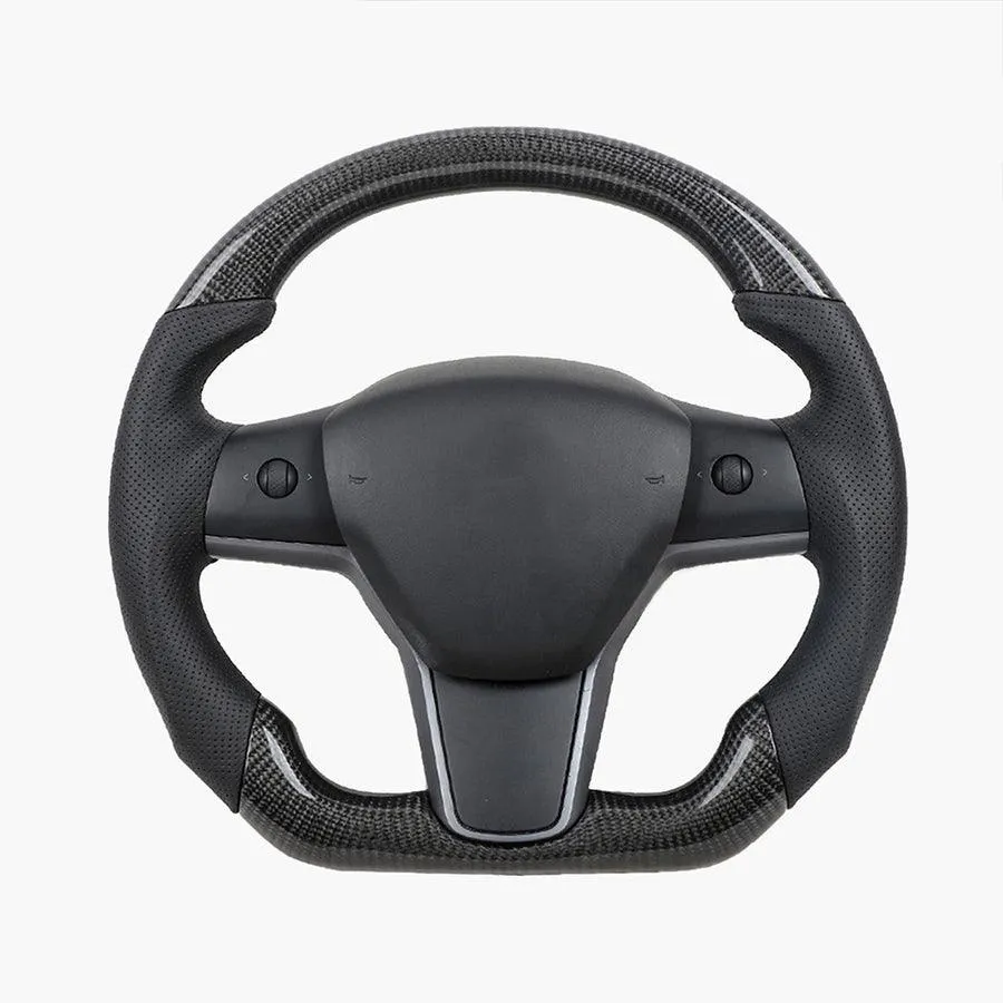 Teljesítménynövelés: Szénszálas kormánykerék Tesla Model 3/Y-hoz