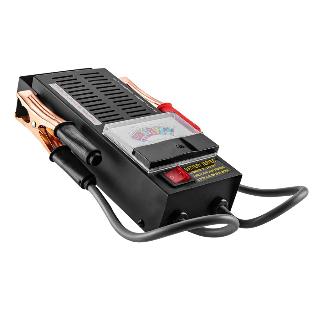 Akkumulátor teszter 100A, 6/12V-analóg
