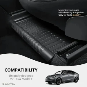 Tesla modell y alsó tálca szervező adatvédelmi fedéllel