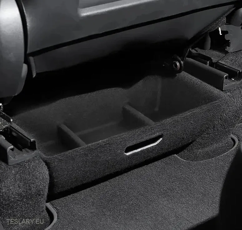 Tesla modell Y elülső és hátsó ülés tálca fiók szervezői