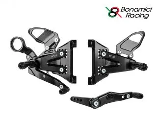 Állítható lábtartó szett - BONAMICI RACING BMW S 1000 RR 2019-2024 / M 1000 RR 2021-2024
