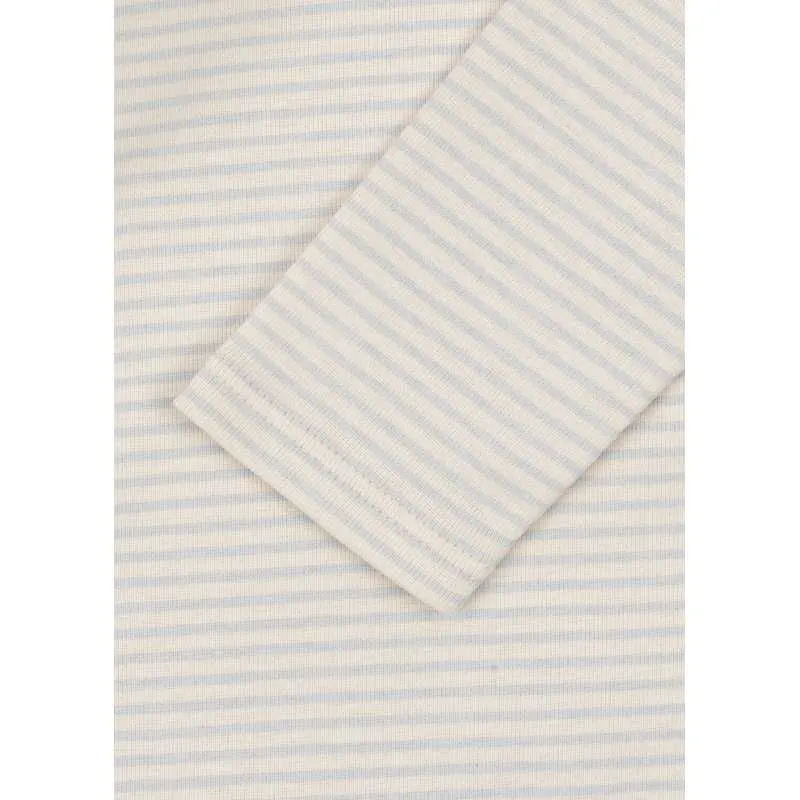 Fanga Fontana Fio Body - Langærmet - Stripe - OCS - Tea Stripe Gray Dawn 3m