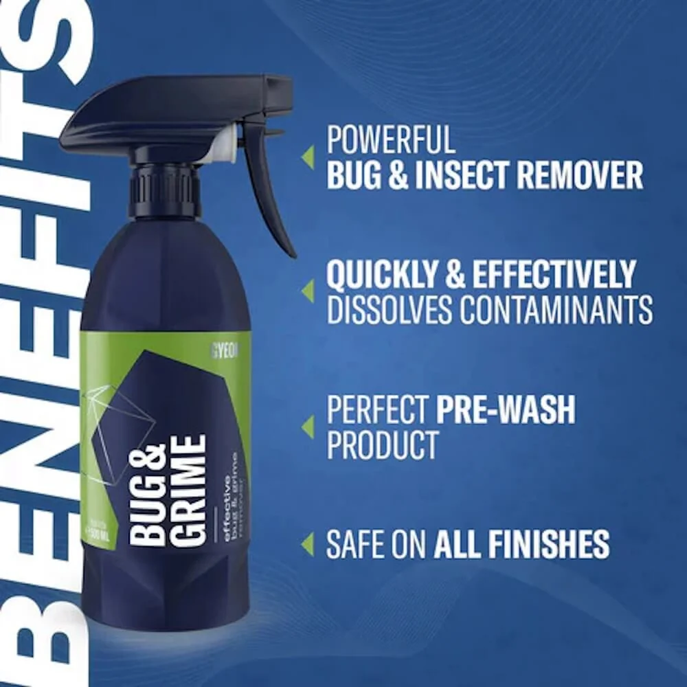 Rovareltávolító Gyeon Q2M Bug and Grime, 1000ml