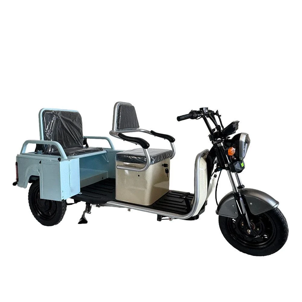 CargoMini 500 – Kompakt elektromos tricikli, 2200W | 60V 32Ah | Kék