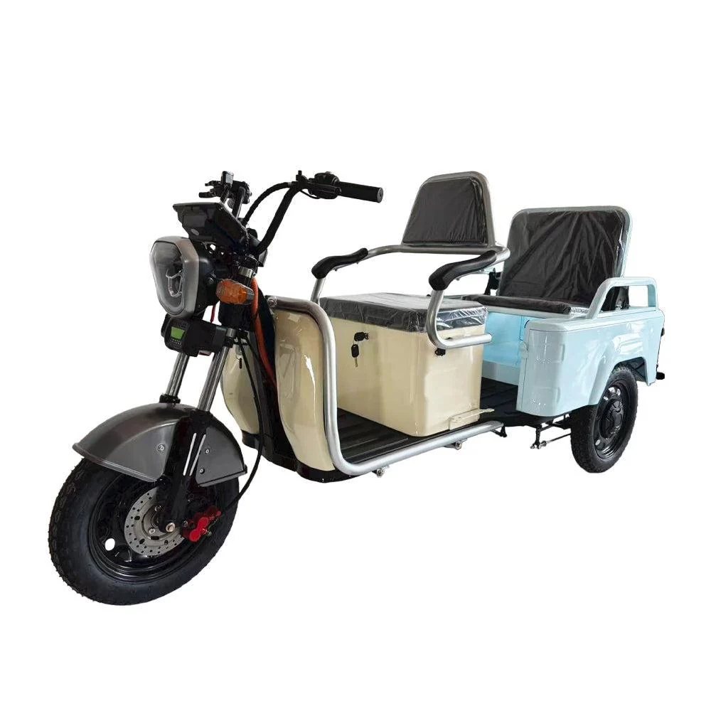 CargoMini 500 – Kompakt elektromos tricikli, 2200W | 60V 32Ah | Kék