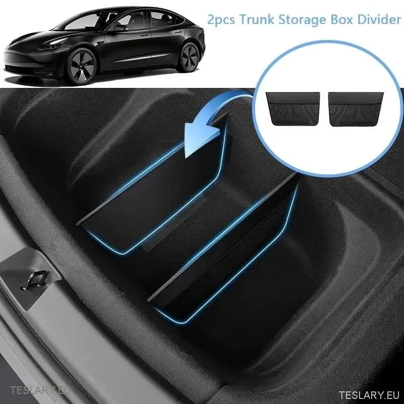 Tesla modell Y csomagtartó szervező (elválasztók)