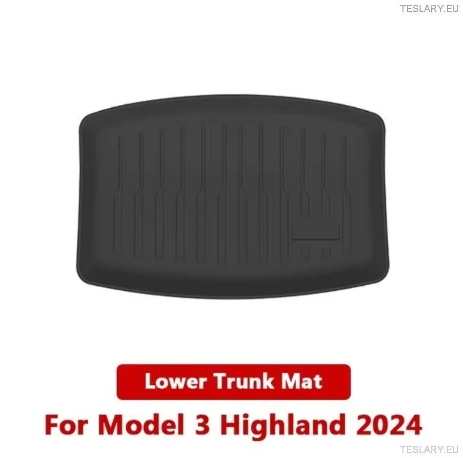 Elülső és hátsó TPE tároló szőnyegek Tesla 3. Model Highland -hez (2)