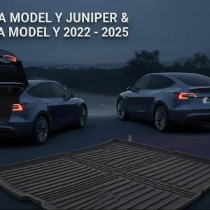 Tesla az Y+ Juniper 2025 modellhez, minden időjárási csomagtartó szőnyeg-Teljes lefedettség TPE csúszásgátló rakománybélés...