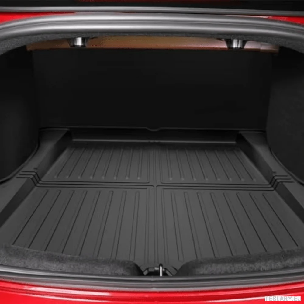 Tesla Model 3+ Highland TPE hátsó csomagtartó szőnyeg