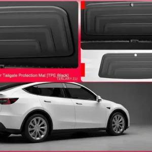 Tesla modell y csomagtartó ajtó prémium tpe nagy teherbírású védőszőnyeg