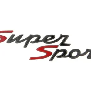 PIAGGIO Felirat Super Sport csomagtartó