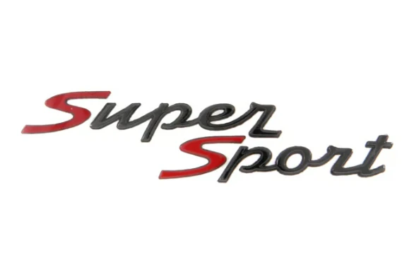 PIAGGIO Felirat Super Sport csomagtartó