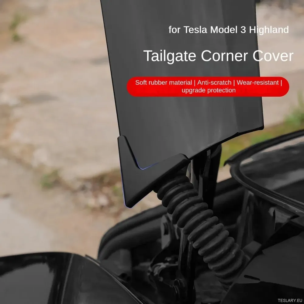Tesla 3. Model Highland Tailde Corner Protector Cover TPE ütközésgátló védelem