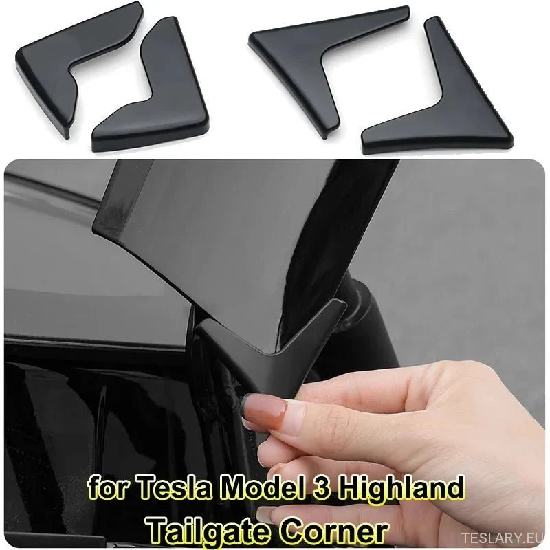 Tesla 3. Model Highland Tailde Corner Protector Cover TPE ütközésgátló védelem