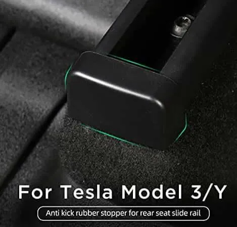 Tesla Model 3/Y rúgásgátló hátsó ülések csúszósínek huzattartozékai (2 pár) (2017-2023)