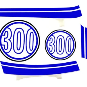 PIAGGIO Matrica-dekorszett "300" motívummal