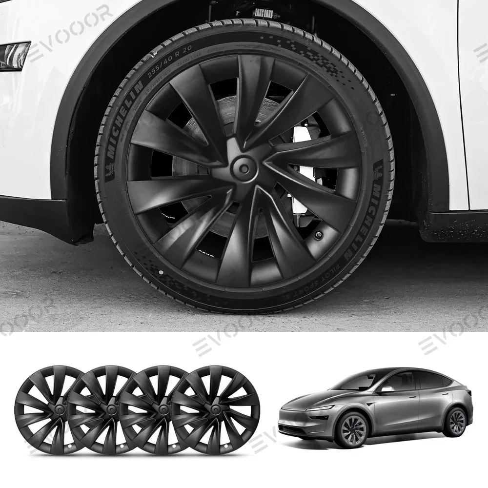 Helix 2.0 stílusú keréktárcsa-szett (4 db-os készlet) Tesla 2025+ Model Y Juniper 20'' Helix 2.0 kerekekhez