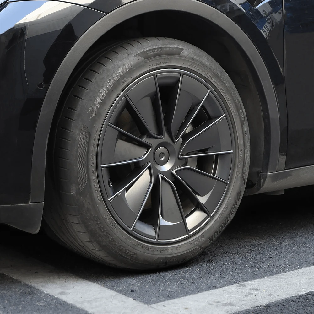 Model Y 19" Gemini keréktárcsa-szett (4 darabos készlet) Tesla Model Y-hoz - Model 3 ihlette Highland Performance 20'' kov...