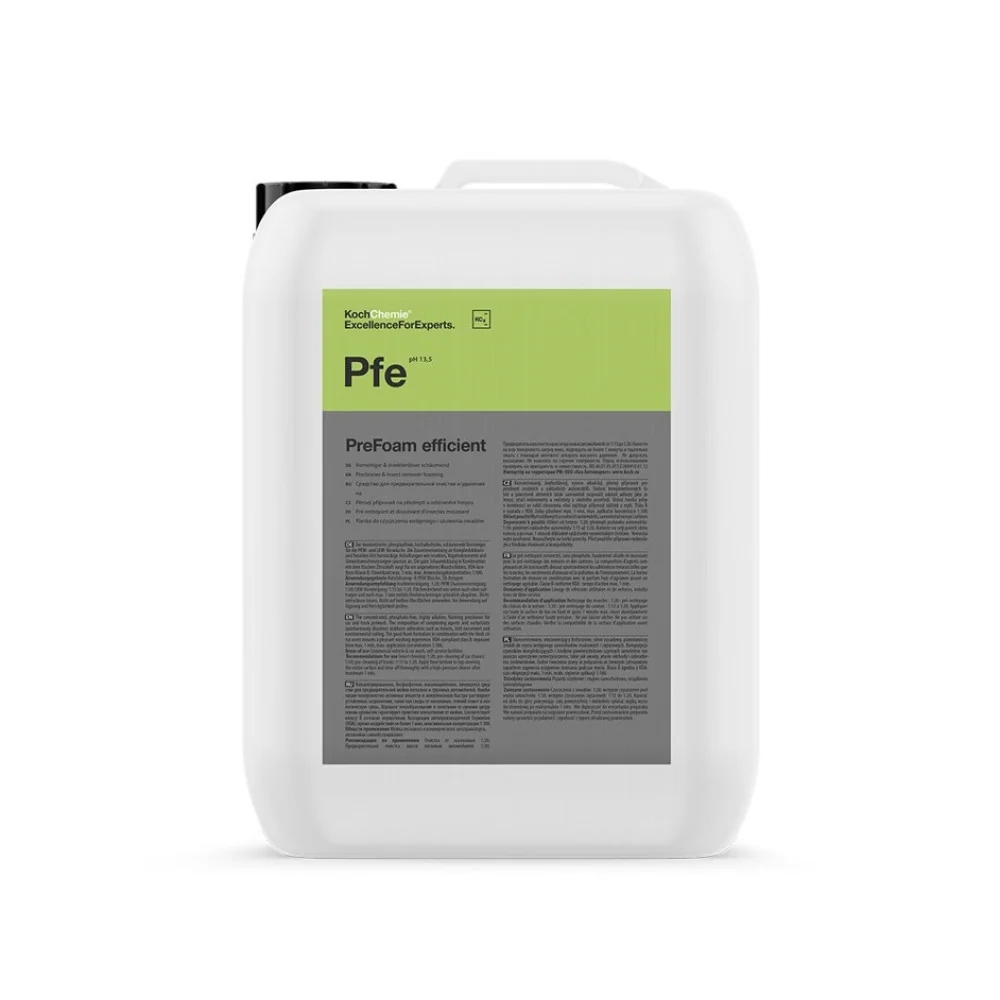 Előtisztító és rovareltávolító habzó Koch Chemie Pfe PreFoam hatékony, 5L
