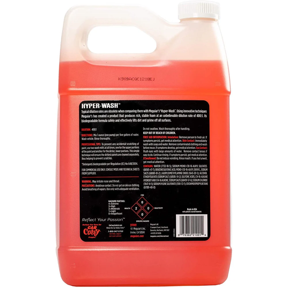 Autósampon Meguiar Hyper Wash D110, 3,79L