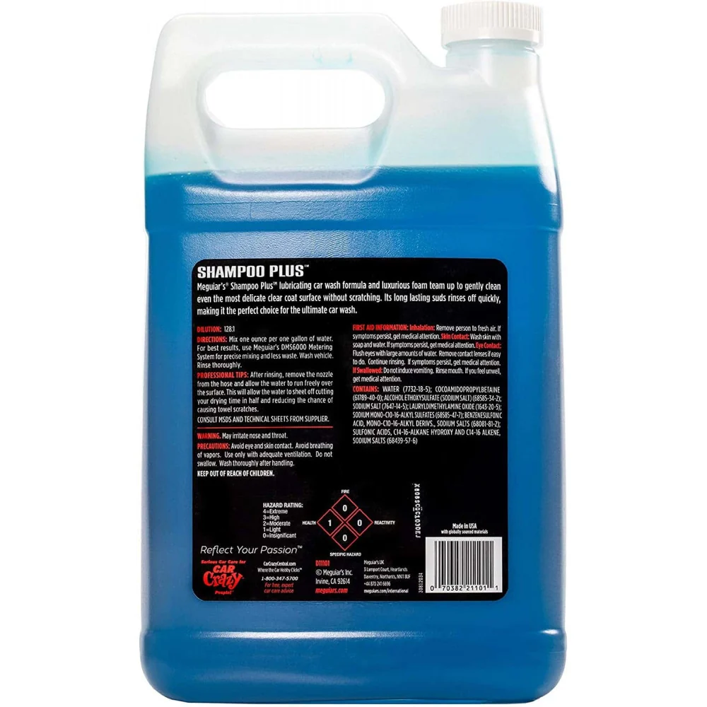 Autósampon Meguiar's Shampoo Plus D111, 3,79L