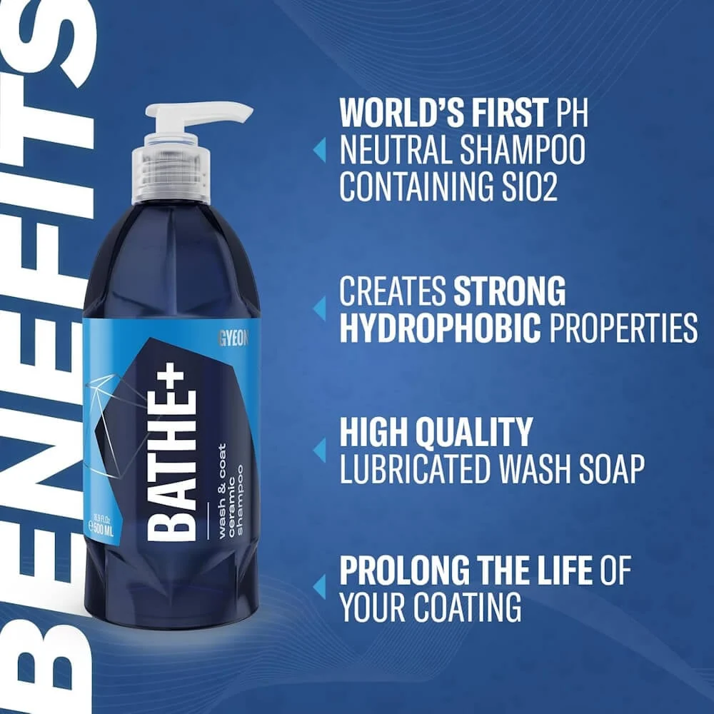 Gyeon Q2M Bathe Plus autósampon, 1000 ml