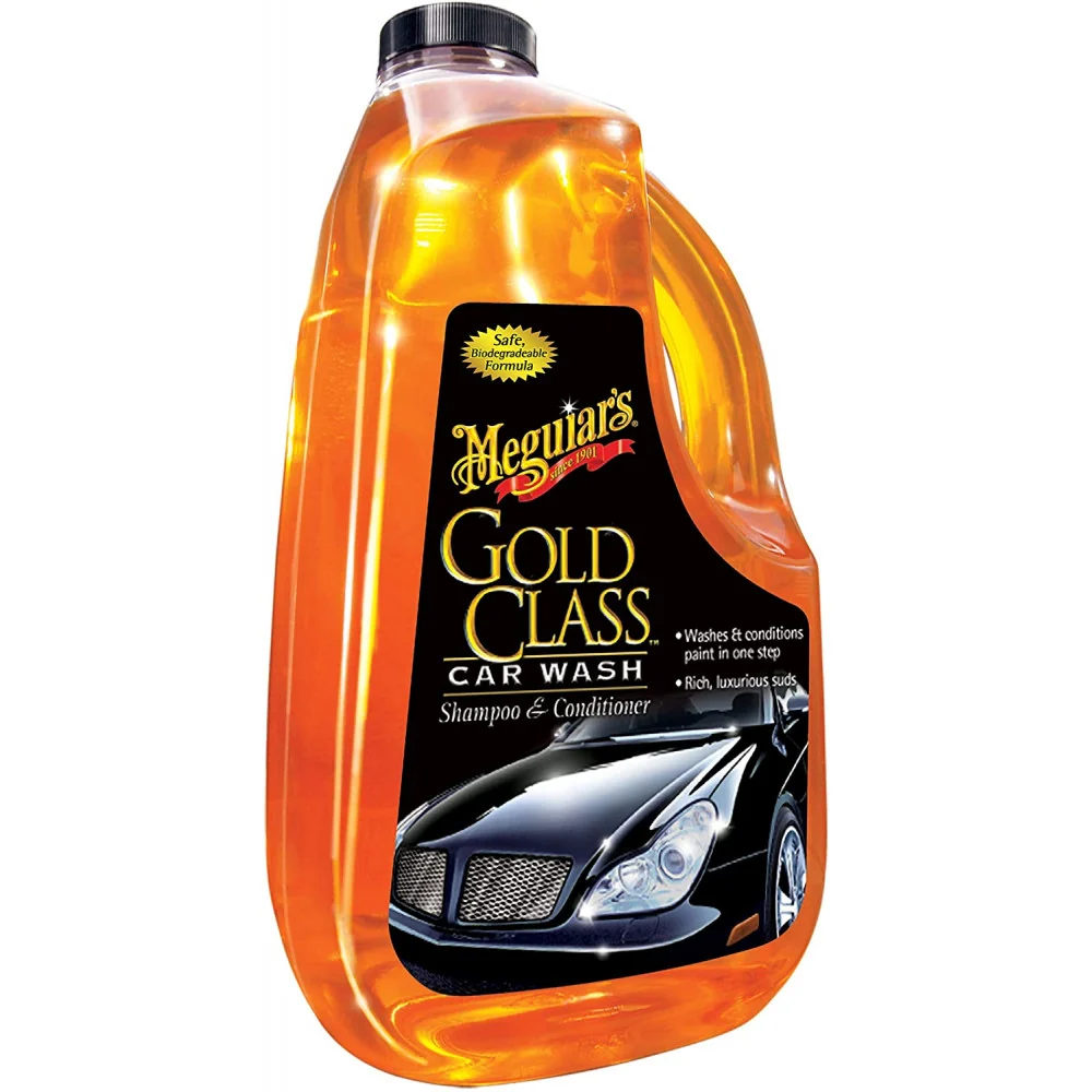 Meguiar's Gold Class autómosó sampon és balzsam, 1,89 liter