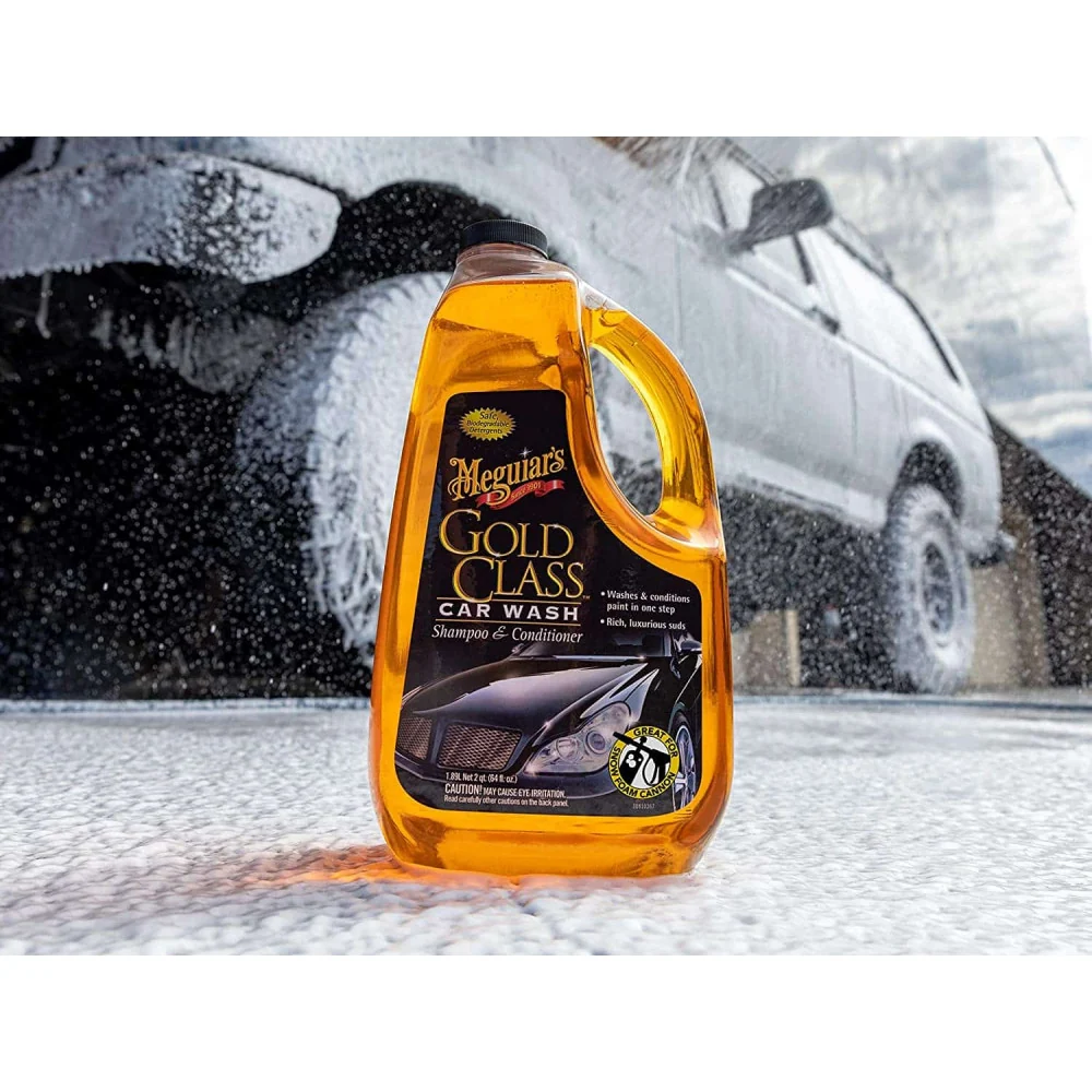 Meguiar's Gold Class autómosó sampon és balzsam, 1,89 liter