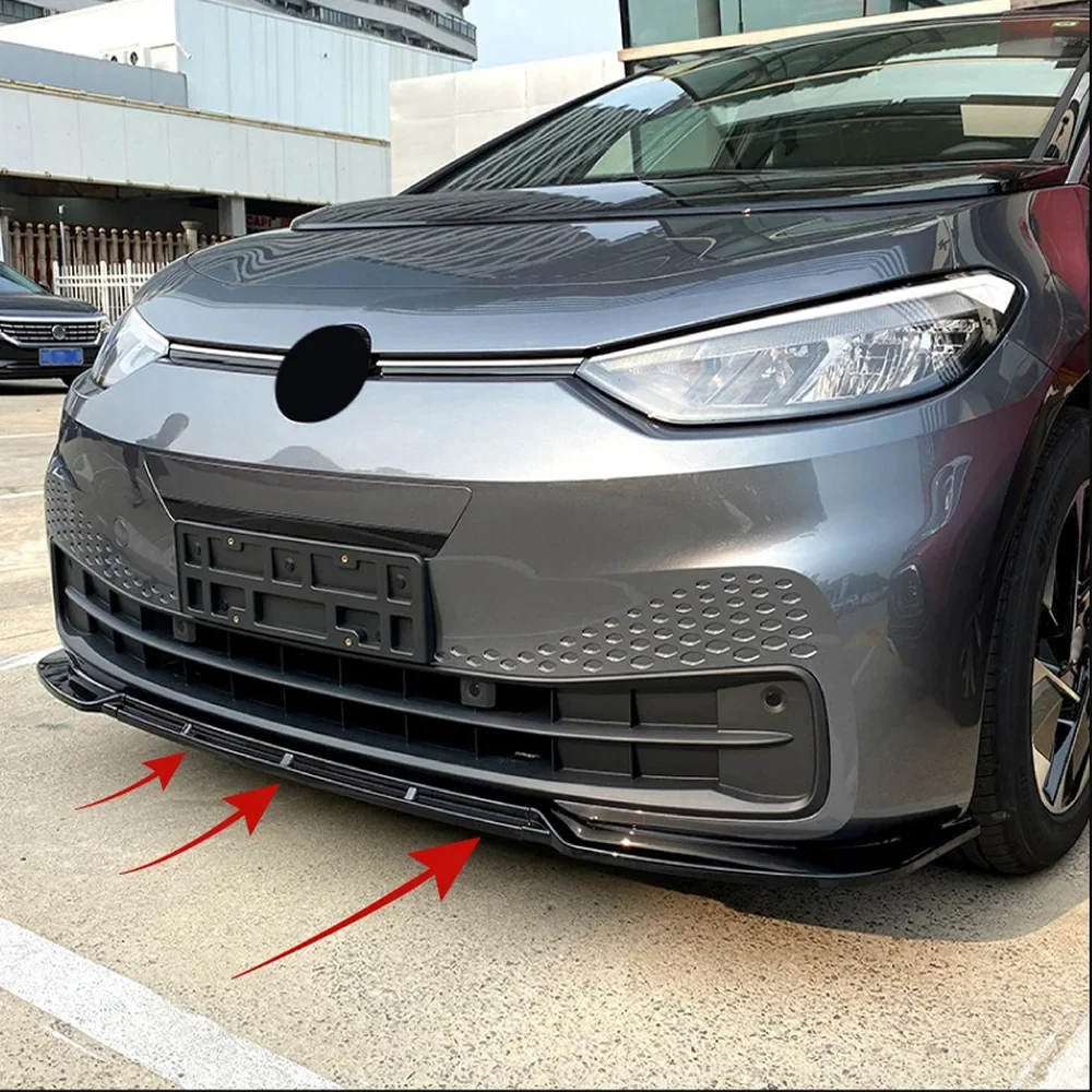 PP első lökhárító ajak spoiler VW ID.3 2019-2022-höz