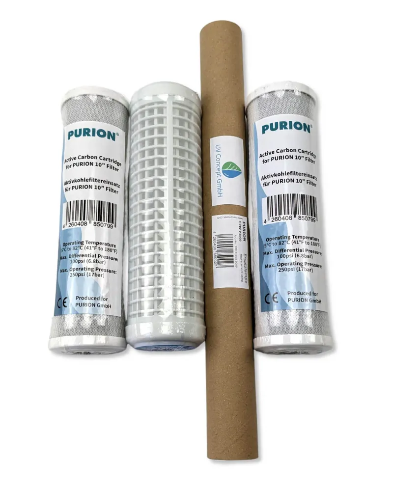 1 év karbantartó készlet (z) PURION 2500 36W Starter számára