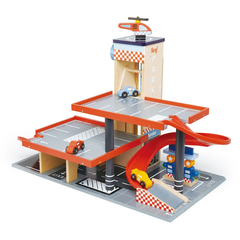 Parkolóház és szervízállomás / Blue Bird Service Station
