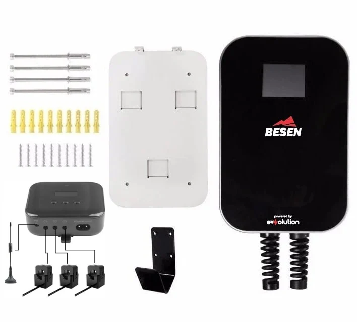Besen WALLBOX SMART elektromos autó fali töltő 22 kW (DLB) (Red)