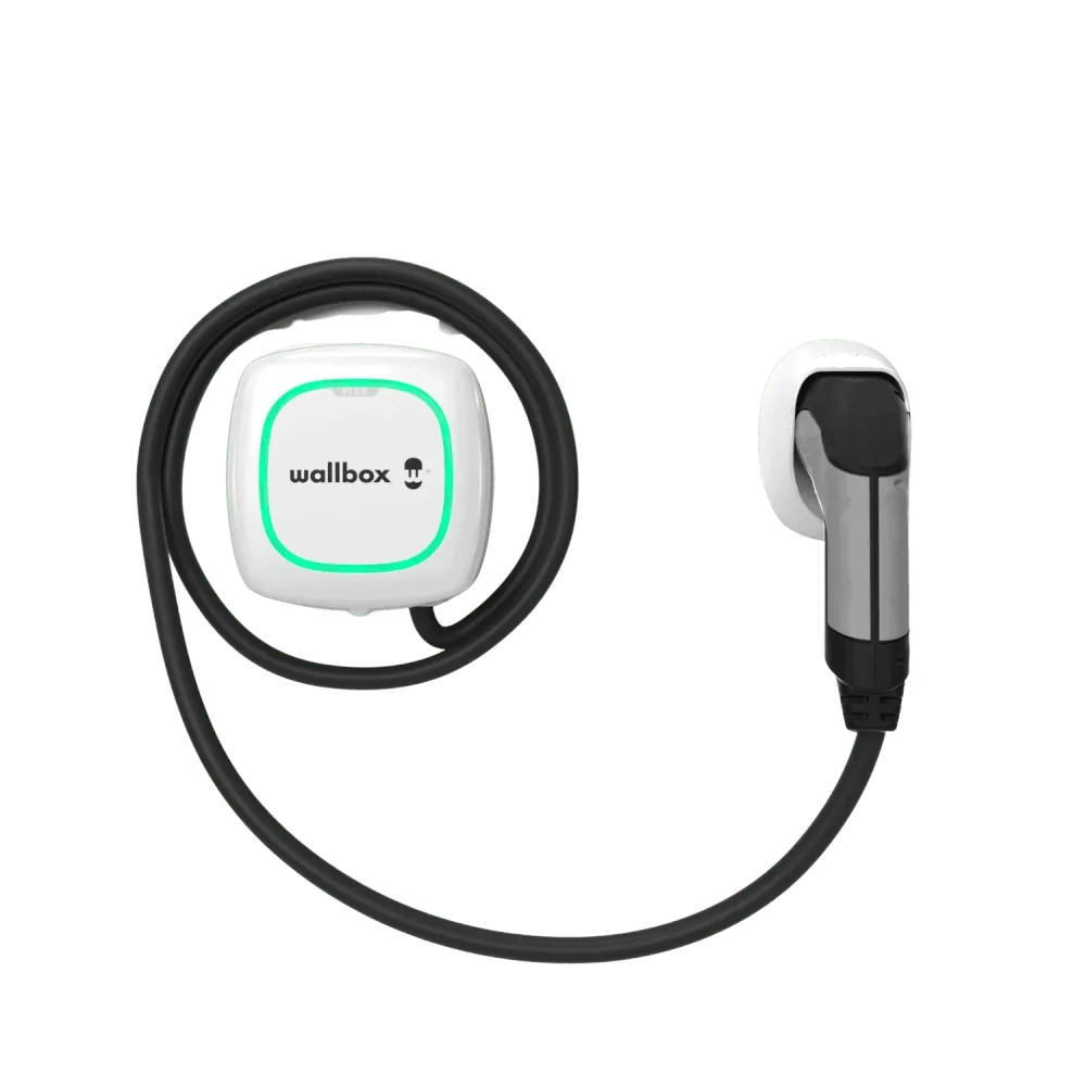 Wallbox Pulsar Plus 22kW + POWER BOOST + Kábel Dock – Fehér - 7m