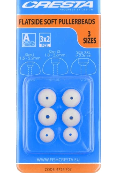 FLATSIDE SOFT PULLERBEADS